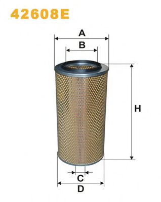 WIX FILTERS 42608e -  Воздушный фильтр